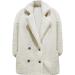 Hanxiulin Oversized Women's Winter Coat - Plush Hoodie Jacket Warm Down Jacket 5XL White - Perfect for Outdoor Cold Weather - Buy Online on GoSupps.com