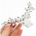 Beavorty Accessories Glass rhinestone side comb accessories European and American Grab the drill wedding manual rhinestone hair pin hair comb welding hair comb clips rhinestone hair combs - Buy Online on GoSupps.com