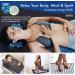 Acupressure Mat Generise Accupressure Body Mat and Pillow Set for Men & Women - Back Neck and Muscle Pain Relief - Includes Travel Bag with Adjustable Strap (Black with Blue Spikes) - Buy Online on GoSupps.com