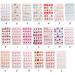 Dajidafu 1 Set Christmas Nail Wraps Cartoons Lovely Pattern Adorable Pre-glue Children Short Full Cover Decals DIY Manicure Kit PNT-16-01 - Buy Online on GoSupps.com