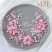 IYOU Flower Girl Hair Accessories Pink Floral Wedding Headband Pearl Wedding Holy Communion Headpiece for Girls - Buy Online on GoSupps.com