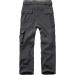 Kids Boys Windproof Waterproof Snow Pants | Soft Shell Insulated Trousers Dark Grey 4-5T - Buy Online on GoSupps.com