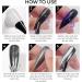 KYDA Liquid Mirror Nail Powder Chrome Mirror Finish High Glossy Metallic Liquid Powder for Nails Holographic Glitter Nail Art Powder Iridescent Aurora Nail Art Varnish#02 - Buy Online on GoSupps.com