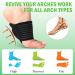 Ailaka 2 Pair Arch Support Braces for Plantar Fasciitis Pain Relief - Black & Grey, One Size Fits All - Buy Online on GoSupps.com