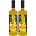 Mikah - Premium Flavors - Tropical (Fruits Tropicaux) x2 | Sirop pour boissons et desserts | Usage professionnel | 2 bouteilles de 1 litre (2x1000ml)