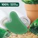 Jade Gua Sha Heart Shape Board | Face & Neck Massage Tool for Skin Care Beauty & Relaxation - International Shipping - Buy Online on GoSupps.com