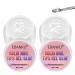 Solid Nail Glue Gel 2X 10ml EBANKU Clear Press on Nail Glue Acrylic Nail Tips Glue Solid Nail Art Manicure Gel Glue for Acrylic False Nails (Curing Needed) 2PCS