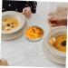 LABRIMP 4pcs Ceramic Saucer Japanese Soy Sauce Dishes Ice Cream Bowl Soy Sauce Plates Appetizer Plate Sauce Bowls Condiments Bowl Vinegar Dish Nordic Ceramics Seasoning Bowl - Buy Online on GoSupps.com