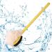 2 Pack Long Handle Shower Body Brush with Soft Bristles and Loofah - Exfoliating Bath Brushes for Women and Men - Buy Online on GoSupps.com