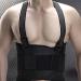 Adjustable Back Brace - Elastic Design Lumbar Belt - Lower Back Brace Posture Corrector Protector All-Round Waist Protection - Buy Online on GoSupps.com