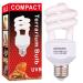 Dernord UVB and UVA Light Bulb 10.0 15watt - UV Light Lamp Animals Compact lamp For lizard armor Waveensite Leapardgecko Turtle Snake
