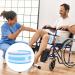DSLSQD 2 Pieces Catheter Stabilization Device Foley Catheter Bag Holder Catheter Leg Bag Straps Urine Drainage Bag Support Catheter Supplies for Men Women (White and Blue) - Buy Online on GoSupps.com