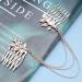 Inilbran Boho Leaf Chain Comb Gold Chain Tassel Hair Comb Barrette Olive Branch Side Comb Headpiece Vintage Leaf Hairpiece Comb Multilayer Tassel Chain Leaf Hair Clip for Women and Girls - Buy Online on GoSupps.com