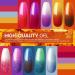 COSCELIA Color Changing Gel Nail Polish Set - 10 Glitter Mood Temperature Change Colors - Soak Off Manicure Starter Kit for Women and Girls - Buy Online on GoSupps.com