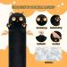 Mewaii 36in Long Cat Plush Pillow - Cute Stuffed Animal Squishy Toy for Kids - Brown & Black Color - 36in/90cm - Buy Online on GoSupps.com