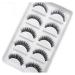 UAMOU 10/50/100 Boxes 5 Pairs Natural False Eyelashes Fake Lashes Makeup 3d Mink Extension Eyelash Mink Eyelashes Faux Cils Maquiagem Cheerfully (Color : S19 5Pairs Size : 100 Boxes 500Pairs)