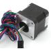 5Pcs Nema 17 Stepper Motor 40mm 64oz-in 45Ncm 1.7A 1.8 degree 2 phase with 1M 4-pin Cable & Connector Bipolar 42 stepping motor for 3D Printer Hobby CNC Router Machine 17HS4401J - Buy Online on GoSupps.com