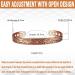 Pure Copper Magnetic Therapy Bracelet for Men | Arthritis & Carpal Tunnel Pain Relief - Buy Online on GoSupps.com
