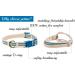 Pettsie Cat Kitten Collar - Breakaway Safety & Friendship Bracelet - Durable 100% Cotton - Adjustable with D-Ring - Blue - Gift Box Included - Buy Online on GoSupps.com