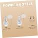POPETPOP 2 Pcs Body Air Bag Powder Face Highlighter Glitter Dust Spray Powder Glitter Bottle Bride Cosmetic Silverx2pcs mediumx2pcs - Buy Online on GoSupps.com
