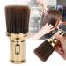 Professional Barber Brush Neck Duster - Gold Hairdressing Cleaning Tool for Hairdressers | Best Neck Brush for Hair Sweep & Grooming - Buy Online on GoSupps.com