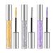 Qfdiwr 3-Color Glitter Mascara Liquid Glitter Mascara Glitter Mascara Glitter Mascara Silver Glitter Mascara Long-Lasting Mascara for Floor Parties