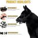 Onetigris Soft Silicone Dog Muzzle | Basket Cage Mouth Cover for Training & Grooming | XL Size for Medium Large Aggressive Dogs - Buy Online on GoSupps.com