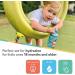 Nuby Flip-it Kids On-The-Go Water Bottle - 12oz 2 pk, Bite Proof Straw, 18+ Months - Buy Online on GoSupps.com