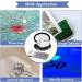 TRIPPER 2 Pieces Jewelers Loupe 30X 60X 90X Jewelers Eye Loupe Magnifier Jewelry Magnifying Glass Loop LED Light - Buy Online on GoSupps.com