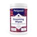 Petpost |Universal care cloths for dogs- large odor-binding towels with cherry blossom fragrance- 70 ultra-like wet wipes for the gentle paw and fur care (cherry blossoms)