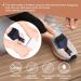 Scurnhau Metal Toe Splint for Hammer Toe Correction - Toe Straightener Brace for Women & Men - Support for Broken Toe, Mallet Toe & Claw Toe - Buy Online on GoSupps.com