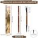UGBOAugenbrauenstift Eyebrow pencil waterproof 3D microblading pen eyebrow pencil hair drawing 2in1 Magic Natural Eyebrow pencil with 4 points fork tip brown - Buy Online on GoSupps.com