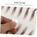 FOMIYES 63 Sheets Waterproof Eyebrow Stickers 3d Stickers False Eyebrows 6d Hair-like Eyebrows Stickers Miss - Buy Online on GoSupps.com