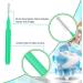 80-Piece Multicolored Interdental Braces Brush Set for Oral Hygiene - 8 Colors - Buy Online on GoSupps.com