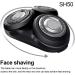SH50 Replacement Heads for Philips Norelco Series 5000 Shavers Compatible With Series 5000 (S5xxx) PT8xx etc Models whole head - Buy Online on GoSupps.com