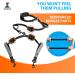 2-in-1 Jogging Leash for Dogs | Gray Belly Belt Leash for Large & Medium Dogs | Double Handle Dog Leash for Walking & Hiking - Buy Online on GoSupps.com