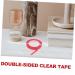 SEWACC 2 Rolls Transparent Double-sided Tape Nails Tapes Nail Display Board Tape Nail Art Showing Tape Adhesive Nail Display Tape Double-sided Nail Tape Manicure Display Tape Nail Tapes - Buy Online on GoSupps.com