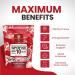 Organic Mushroom Powder Extract - Superfood 10 Supplement | 14x Stronger Immunity Booster 100% Pure USDA | Reishi, Chaga, Cordyceps, Shiitake, Lions Mane, Turkey Tail | Add to Coffee/Tea | 60g/2.12oz (Pack of 1) - Buy Online on GoSupps.com