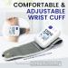 Wrist Blood Pressure Monitors for Home Use - Large LCD Display Adjustable Cuff 99 Memory Sets & Carrying Case - Buy Online on GoSupps.com