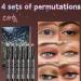 Glitter Eyeshadow Stick - Waterproof Eye Pencil in 6 Shades Soft Cream Texture Easy Glide-On Application | Gift Choice Stick for Long-Lasting Shine - Buy Online on GoSupps.com