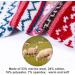 Chalier Cozy Winter Merino Socks for Women | Cute Cat Pattern Warm Thick Knit Thermosocks Size 36-42 - Buy Online on GoSupps.com