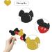 MonMon & Craft Mickey Cupcake Toppers/Girls Boys Children Mouse Birthday Cupcake Toppers/Baby Shower/Kids Birthday Party Decorations/Glitter - 24 Pcs - Buy Online on GoSupps.com