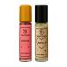 Pack of 2 Perfume Oils for Women SAHAR & Mozille Long Lasting Roll-On Fragrance Oils Alcohol-Free Floral & Elegant Scents 10ML Each Travel Size Concentrated Body Oils Mozille & SAHAR