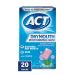 Act Dry Mouth Moisturizing Gum with Xylitol Bubble Fresh 20 Pieces