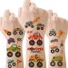 42 Pieces Monster Truck Birthday Party Supplies Temporary Tattoos for Kids  10 Sheets Trucks  Big Cars  Finish Lines Fake Tattoos Stickers for Kids Girls Boys Decorations School Rewards Gifts