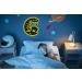 Waluna Teddy Baptism Gift - Personalized LED Night Lamp for Baby Room | Custom Name & Date | Perfect for Girls & Boys | 12 Wooden Torches T02 - Buy Online on GoSupps.com