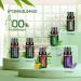 Essential Oils Gift Set - 6 Pure Aromatherapy Oils (Rosemary Lavender Lemon Grass Orange Peppermint Tea Tree) 10ML | International Shipping - Buy Online on GoSupps.com