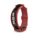 Julius-K9 200ha-K-R-2015 Color & Gray Series K9 neck band with a handle safety closure and logo and safety closure 50 mm*49-70 cm adjustable red-gray with a handle 50 mm (49-70 cm) red-Gray