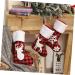 Cabilock Christmas Tree Pendant Chrismas Socks Chrismas Bags Christmas Decor Cloth Lattice Accessories Assorted Color B 50x28cm - Buy Online on GoSupps.com