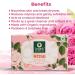 Organic Harvest Gentle Cleansing Rose Bathing Bar For Skin Moisturisation Ideal For All Skin Types 100% American Certified Organic Paraben & Sulphate Free 125gm - Buy Online on GoSupps.com